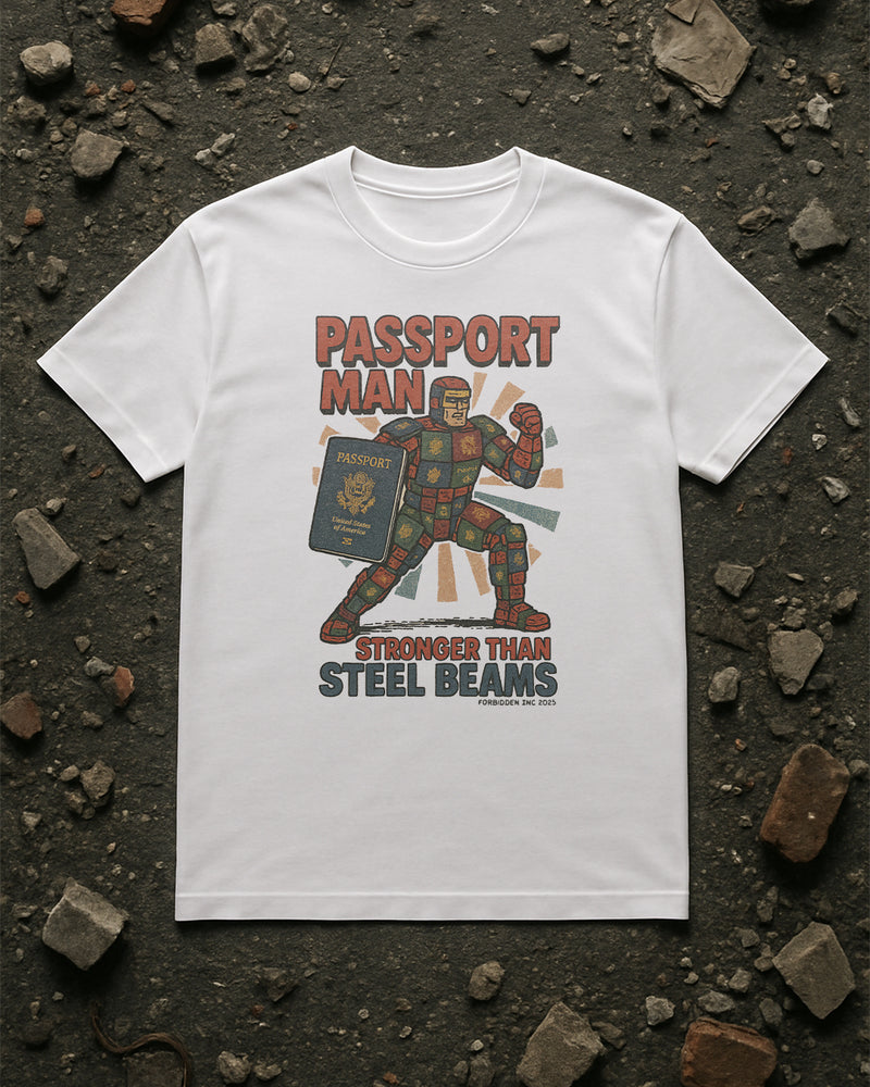 Passport Man - T-Shirt