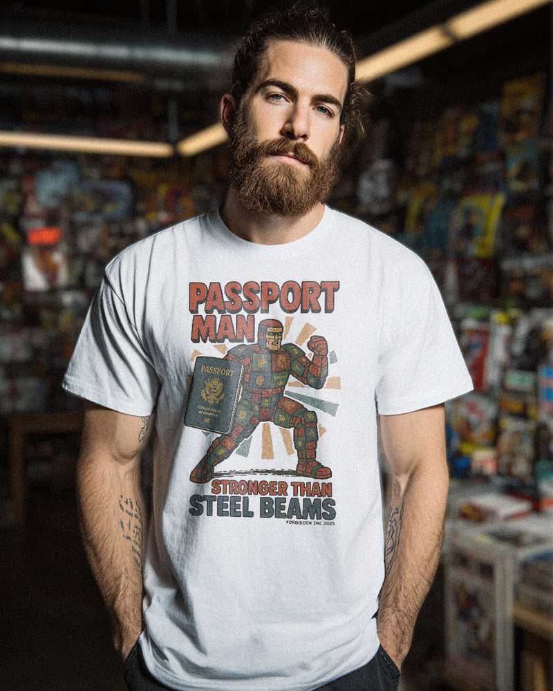 Passport Man - T-Shirt