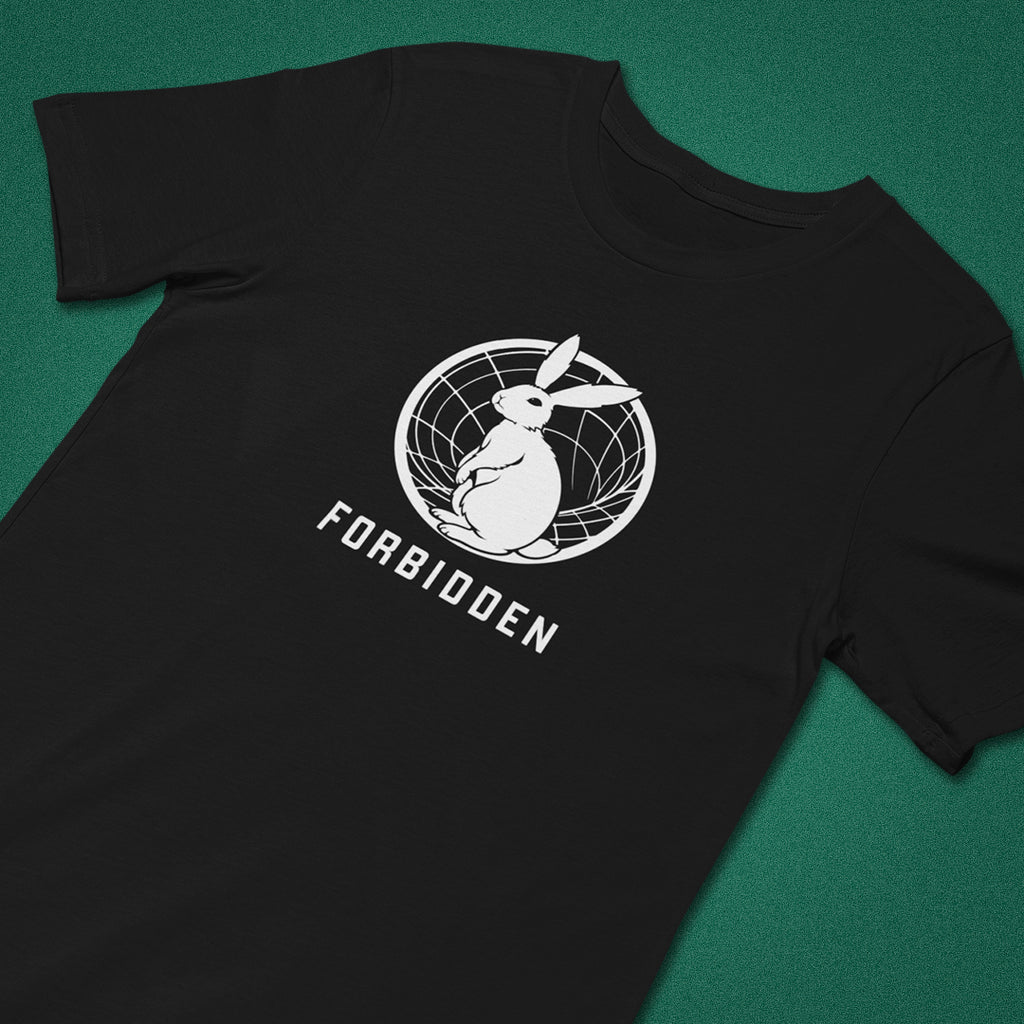 Forbidden White Rabbit - T-Shirt – Forbidden Clothes store