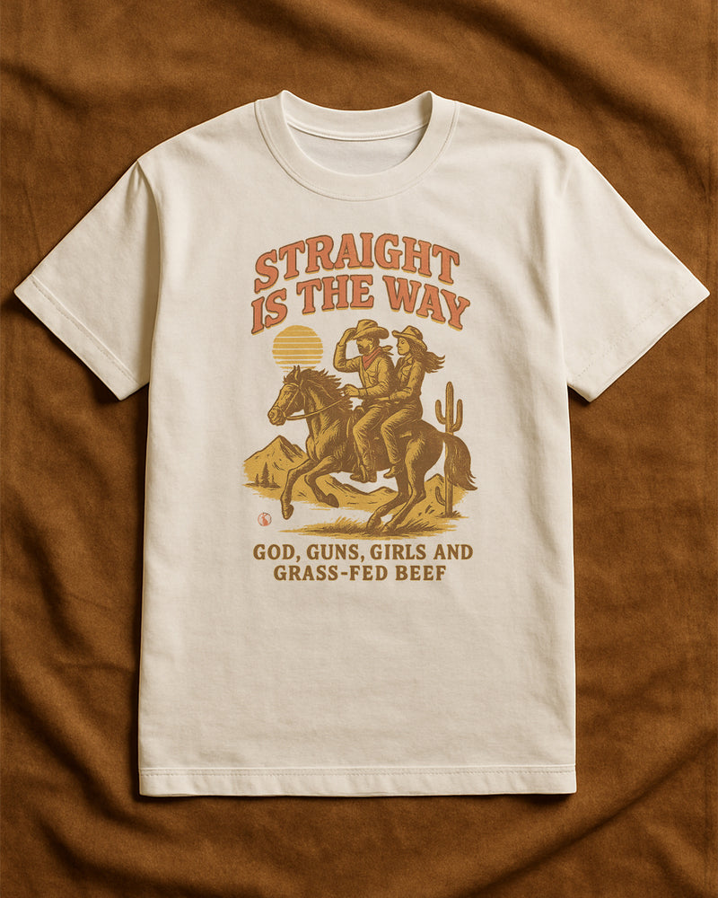Straight Is The Way - T-Shirt